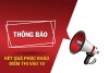 THÔNG BÁO KẾT QUẢ PHÚC KHẢO ĐIỂM BÀI THI TUYỂN SINH VÀO LỚP 10 NĂM HỌC 2025-2026